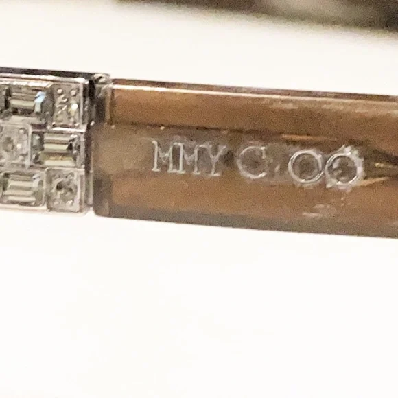 Authentic Jimmy Choo signature prescription eyeglasses